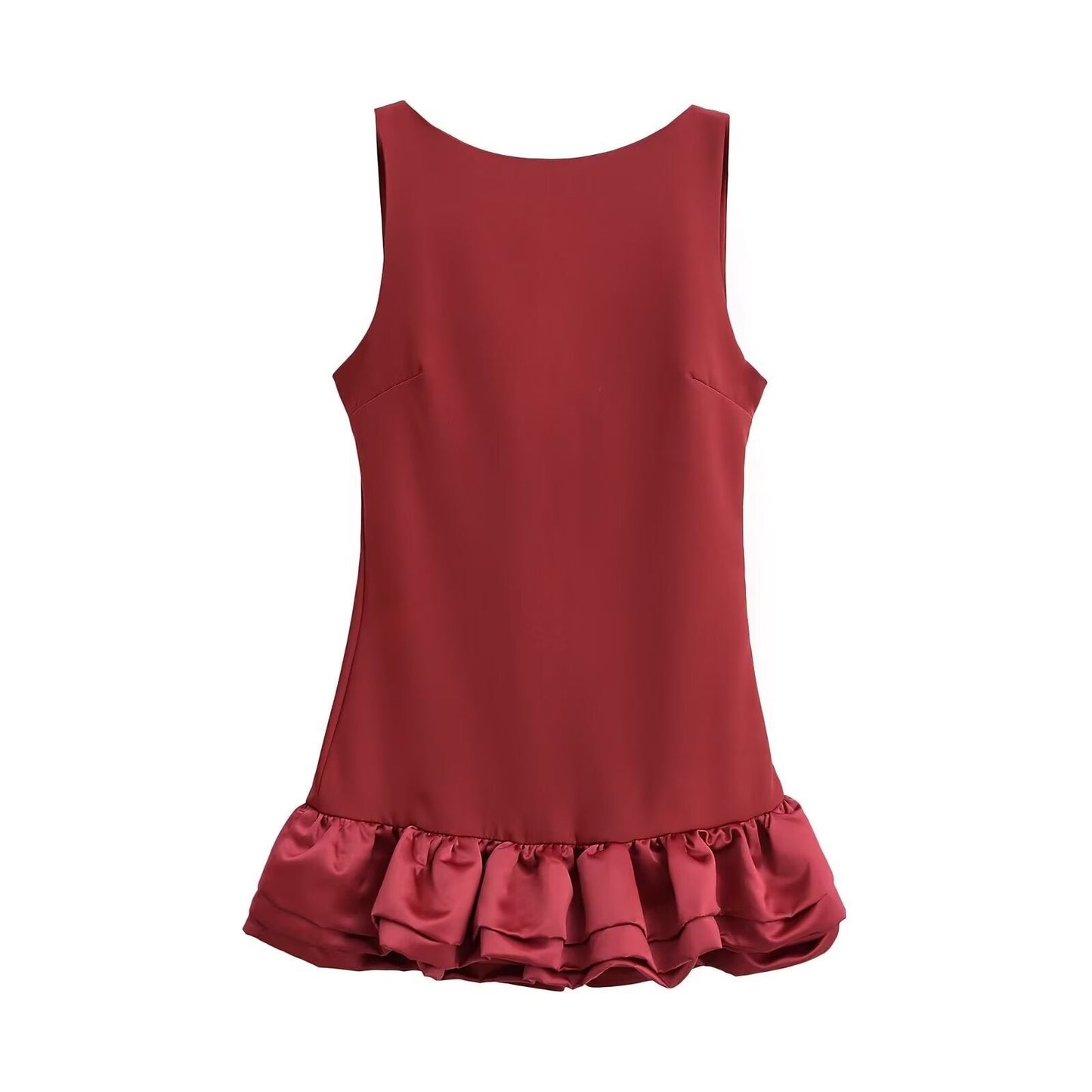 Variant image for Fina Dam Klänningar A-Linjeformad Spaghetti Bärare Polyester-1