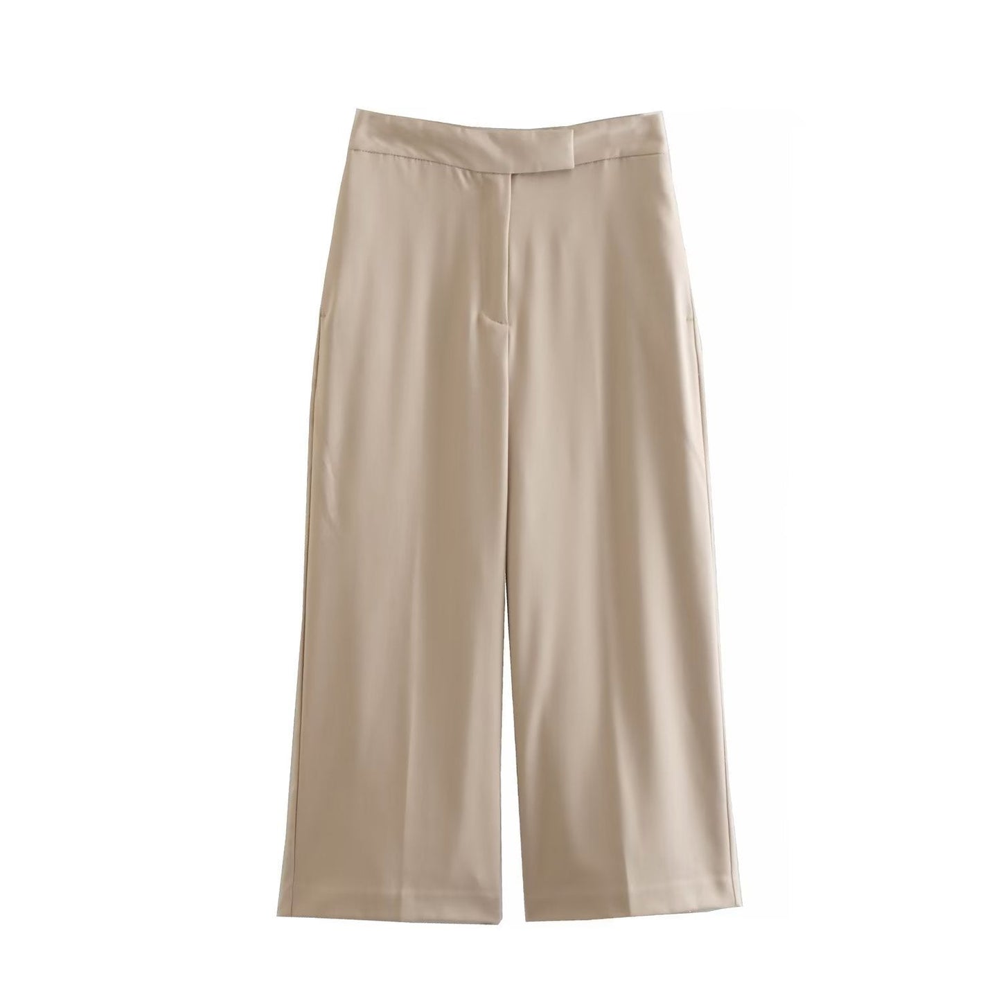 Matchande Set Dam Monokrom Byxor med Tank Top 100% Bomull 8