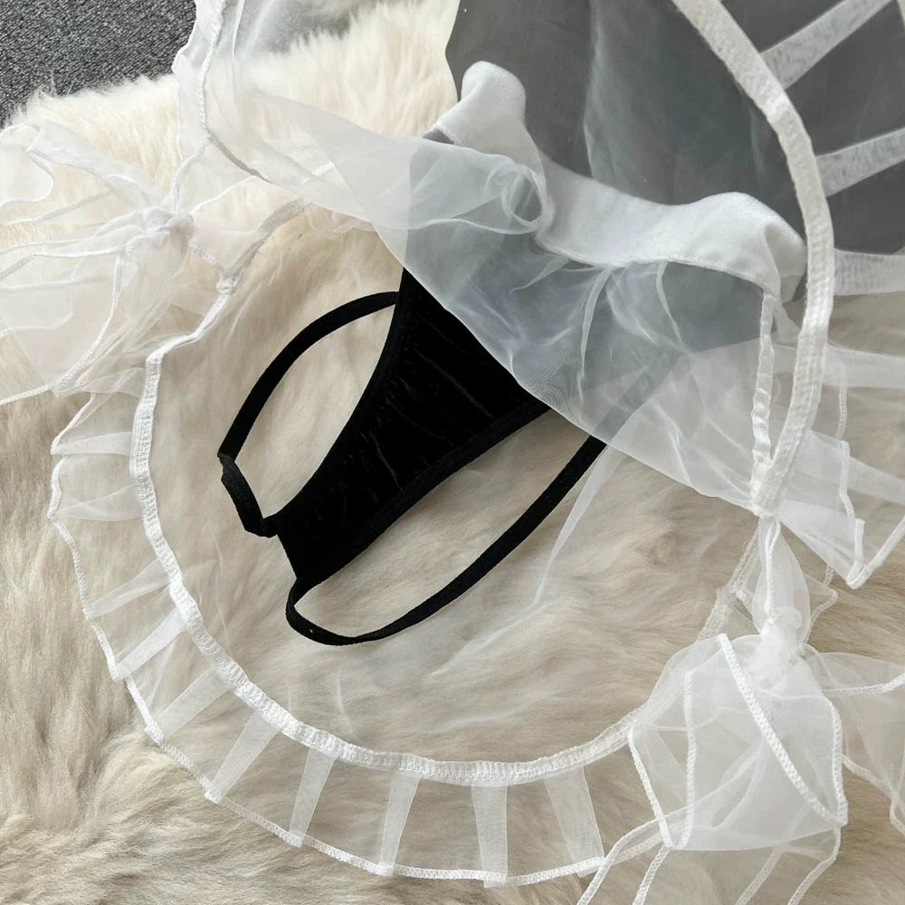 Dam Kombinationsplagg Kinesisk Stil Polyester Hög Midja Måttligt Stretchig 5