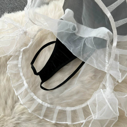 Dam Kombinationsplagg Kinesisk Stil Polyester Hög Midja Måttligt Stretchig 5