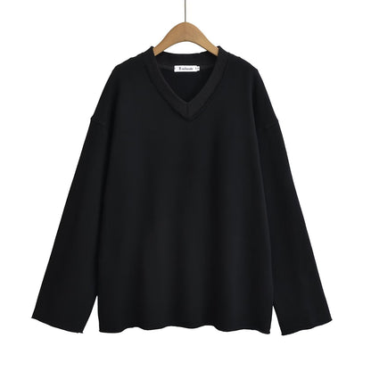 Variant image for Kvinnors Långärmad Skjorta V-Hals Fransar Bomullsmix-3