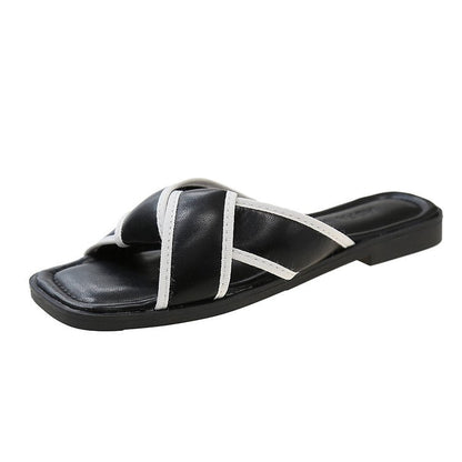 Kvinnors Öppna Sandaler Modern Design Syntetiskt Läder 1