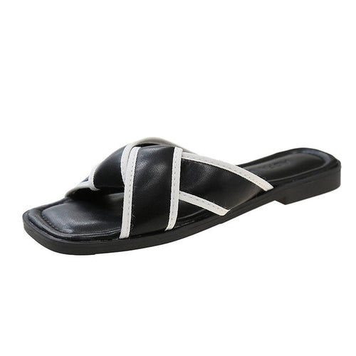 Kvinnors Öppna Sandaler Modern Design Syntetiskt Läder 1