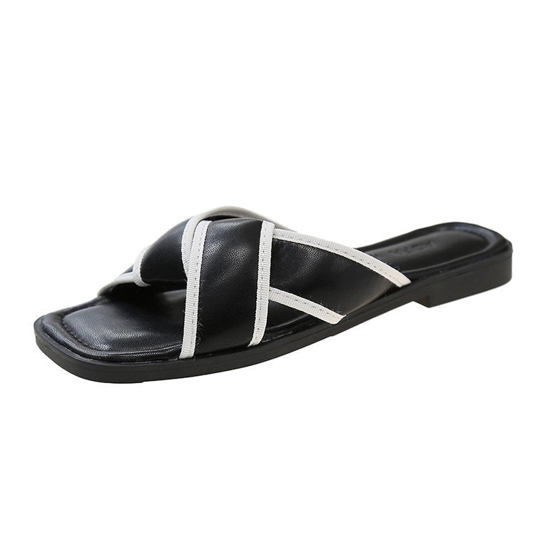 Kvinnors Öppna Sandaler Modern Design Syntetiskt Läder 7