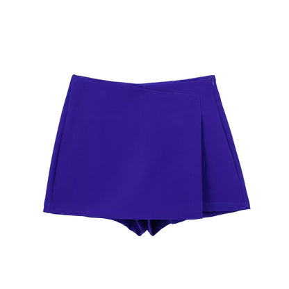 Variant image for Dam Bermuda Shorts Asymmetrisk Smal Fit Lätt Material-33