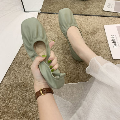Svarta Ballerinaskor Dam i Mjukt Läder med Flexibel Sula – Elegant och Bekväm Design för Vardag och Fest 2