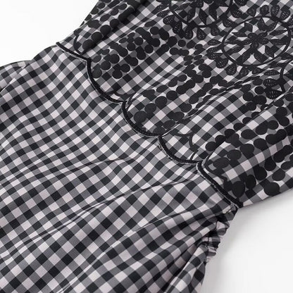 Dam Maxiklänning Blommig Design Flödande Material 4