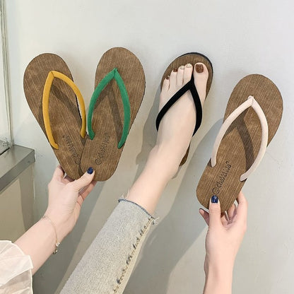 Dam Flip-Flops Ergonomisk Fotbädd Icke-Halkande Sula 2