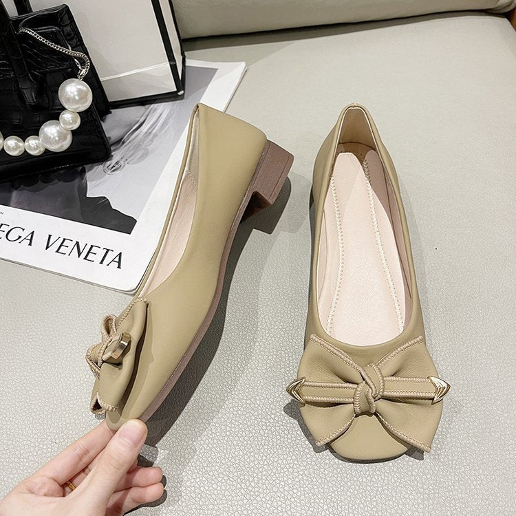 Variant image for Kvinnors Ballerinas Elegant Slingdetalj Syntetiskt Läder-5