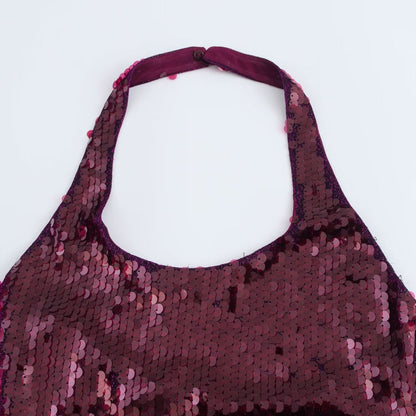 Dam Långklänning Monokrom Ärmlös Slip-Dress 100% Polyester-3