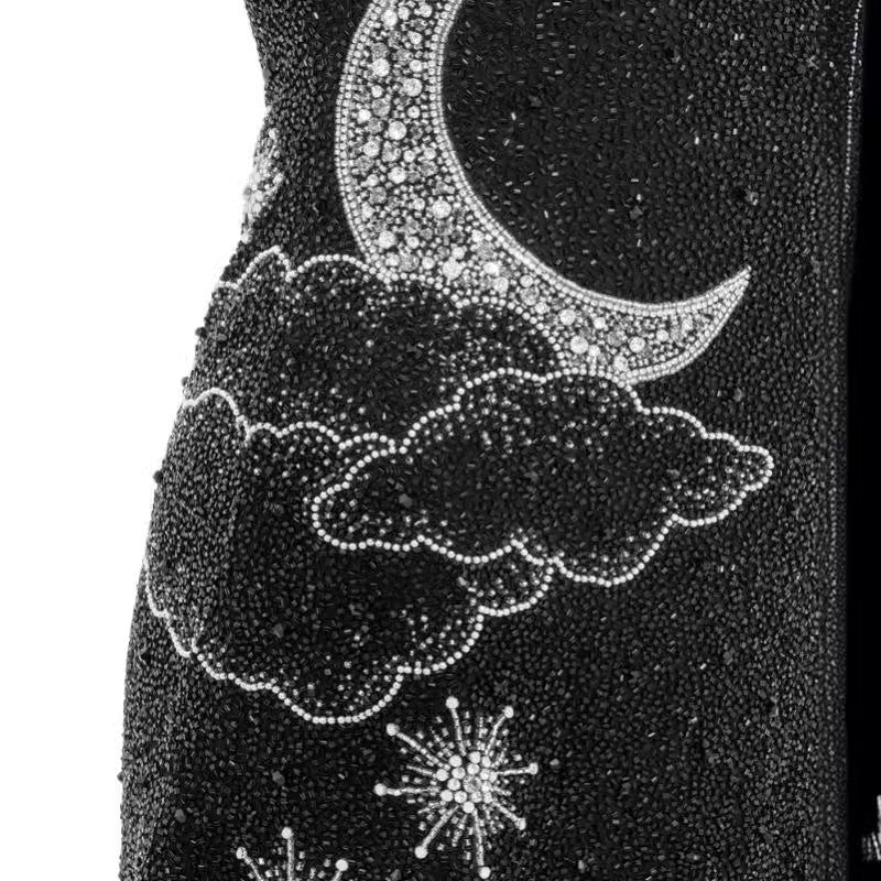 Kvinnors Midi Klänning Off-Shoulder Spandex-5