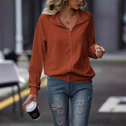 Kvinnors Zip Klänning Elegant Polyester Spandex-6