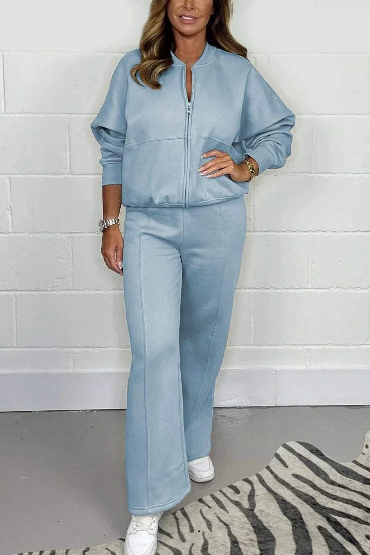 Variant image for Herr Sweatshirt Set Långärmad Polyester för Träning och Avslappnad Stil-25