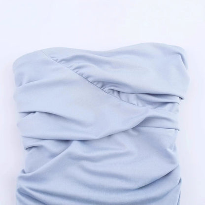 Festtoppar Dam Rufsad Design Elastisk Topp 4