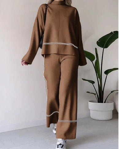 Avslappnad Fritidsdräkt för Dam i Mjuk Material – Elegant Design och Smickrande Passform, Maskintvättbar, Storlekar XS-3XL 11