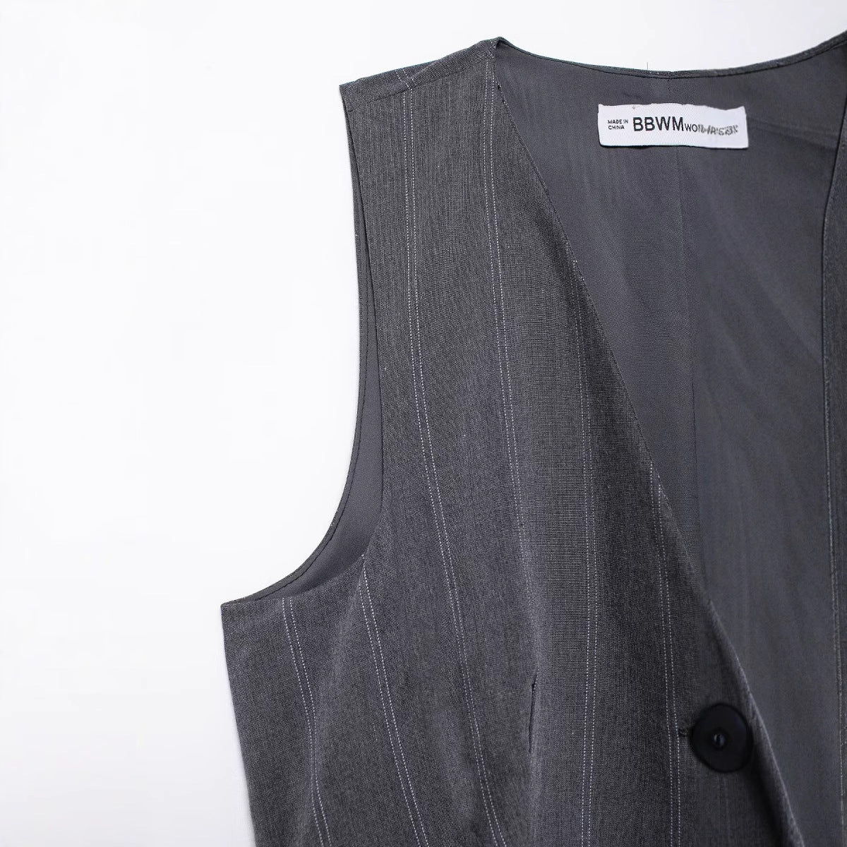 Sommarklänning Dam Ärmlös V-ringning Polyester Kortsiktig-3