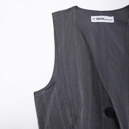 Sommarklänning Dam Ärmlös V-ringning Polyester Kortsiktig-3