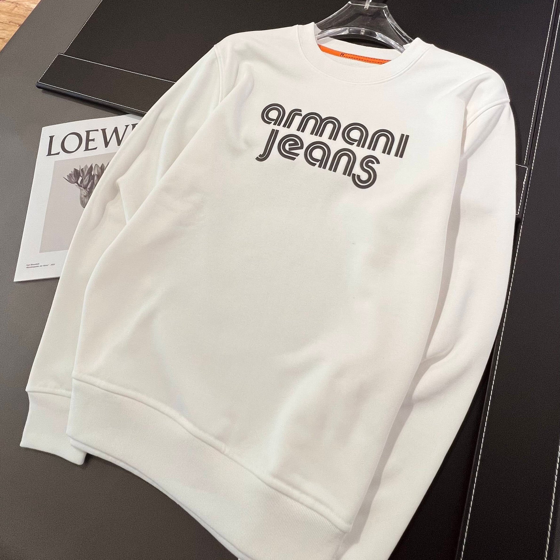 Variant image for Herr Tröja Rundhalströja Tjock 100% Bomull-1