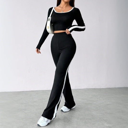 Snygga Byxor Dam Vida Långa Polyester-1