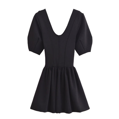 Variant image for Fina Dam Klänningar Mini Rundhalsad Polyester-1