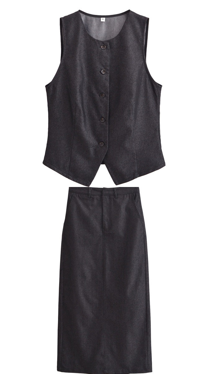 Variant image for Ärmlös Topp Dam Färgblockering Polyester för Fest och Vardag-7