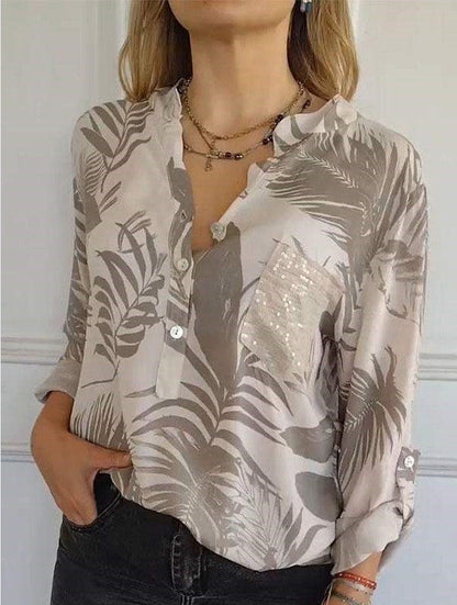 Variant image for Dam Tröja Långa Ärmar Paljetter Polyester-55