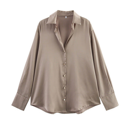Variant image for Unisex Skjorta V-Neck Långärmad Polyester-49