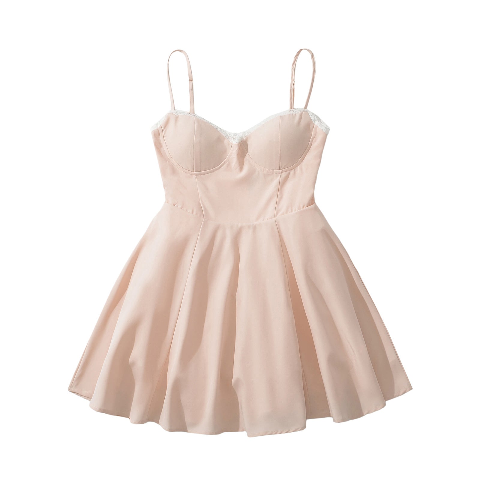 Dam A-Linjeklänning Elegant Toppdel Lätt Andningsbart Tyg 6