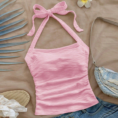 Dam Elegant Klänning Snörning Spandex Slim Fit-2