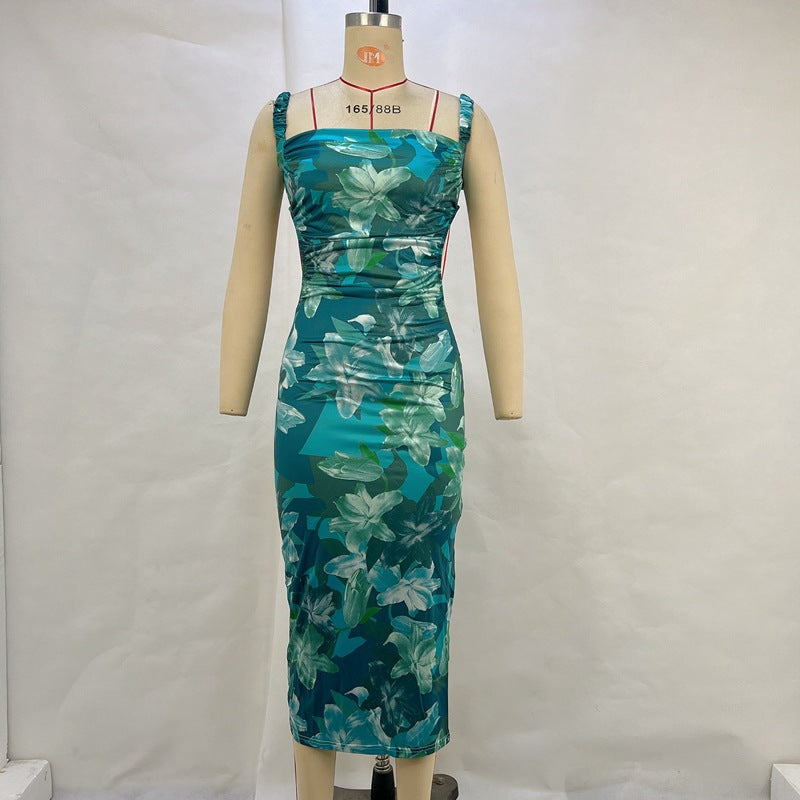 Variant image for Dam Klänning Bodycon Off-Shoulder Midi Högkvalitativt Tyg-6