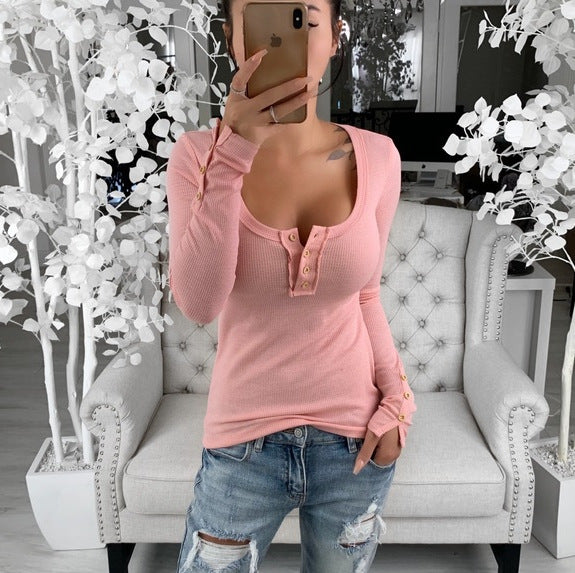 Variant image for Dam Festtoppar U-formad Polyester Långa Ärmar-11