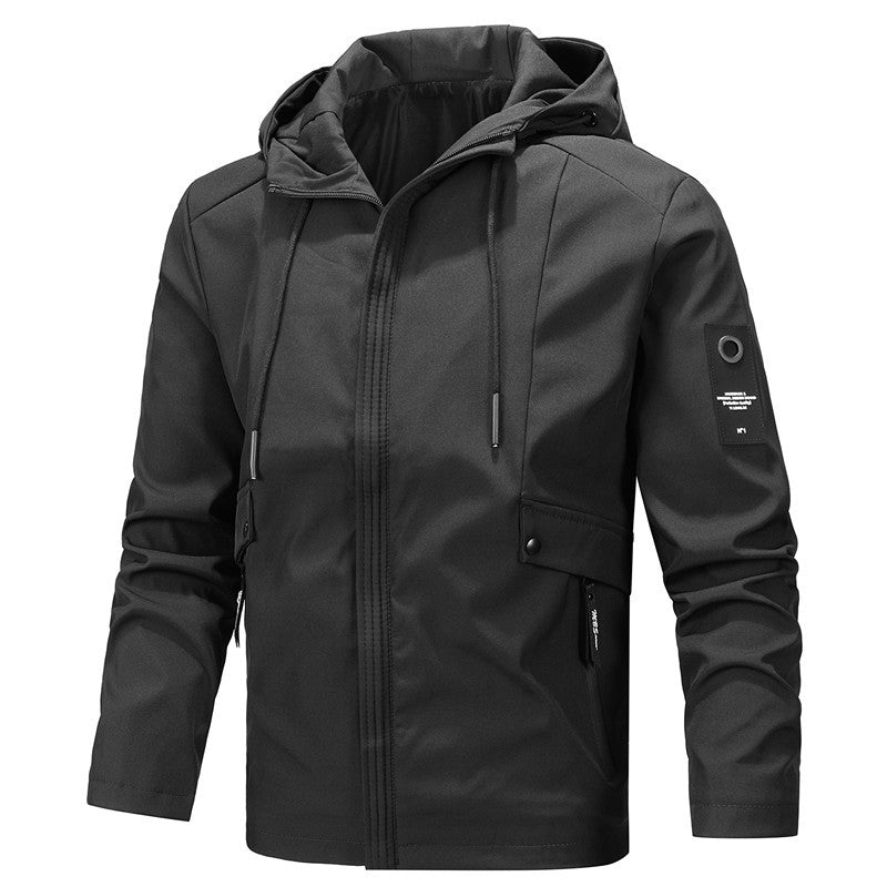 Herr Softshell Jacka Väderbeständig Modern Design Andningsbar 6