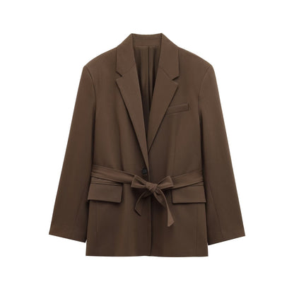 Variant image for Dam Byxdress Mönstrad med Bälte i Högkvalitativt Tyg-1