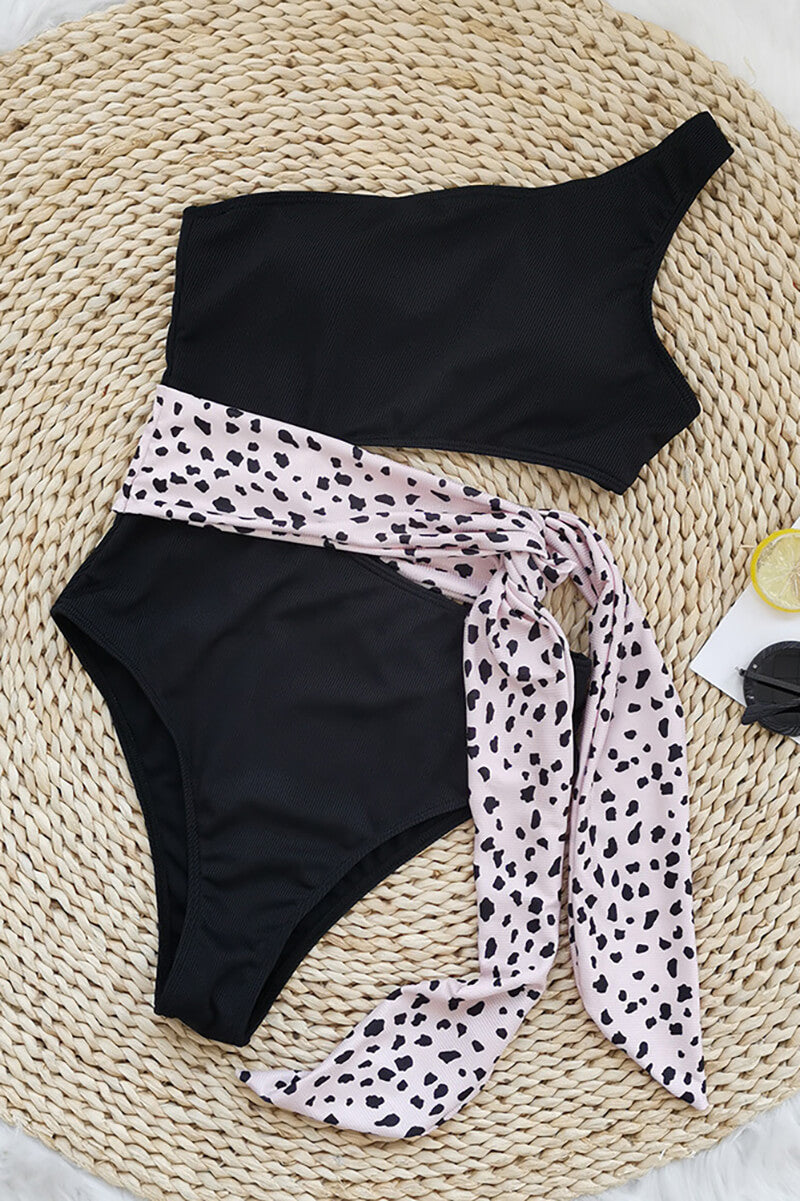 Variant image for Dam Baddräkt Asymmetrisk Spets Nylon Spandex-9