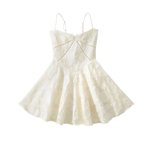 Kvinnors Klänning Spaghetti Band Blommig Andningsbart Tyg 1