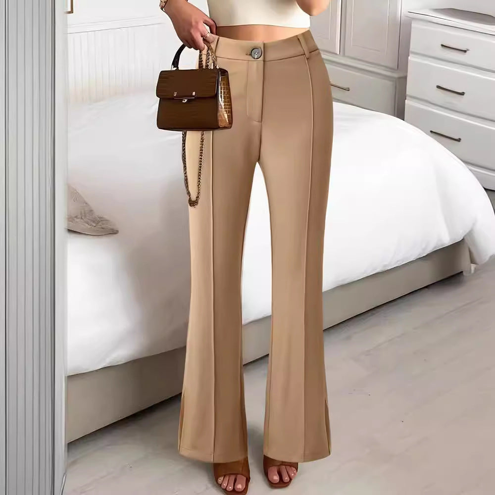 Kvinnor Byxor Utskjutna Hållbart Tyg 2