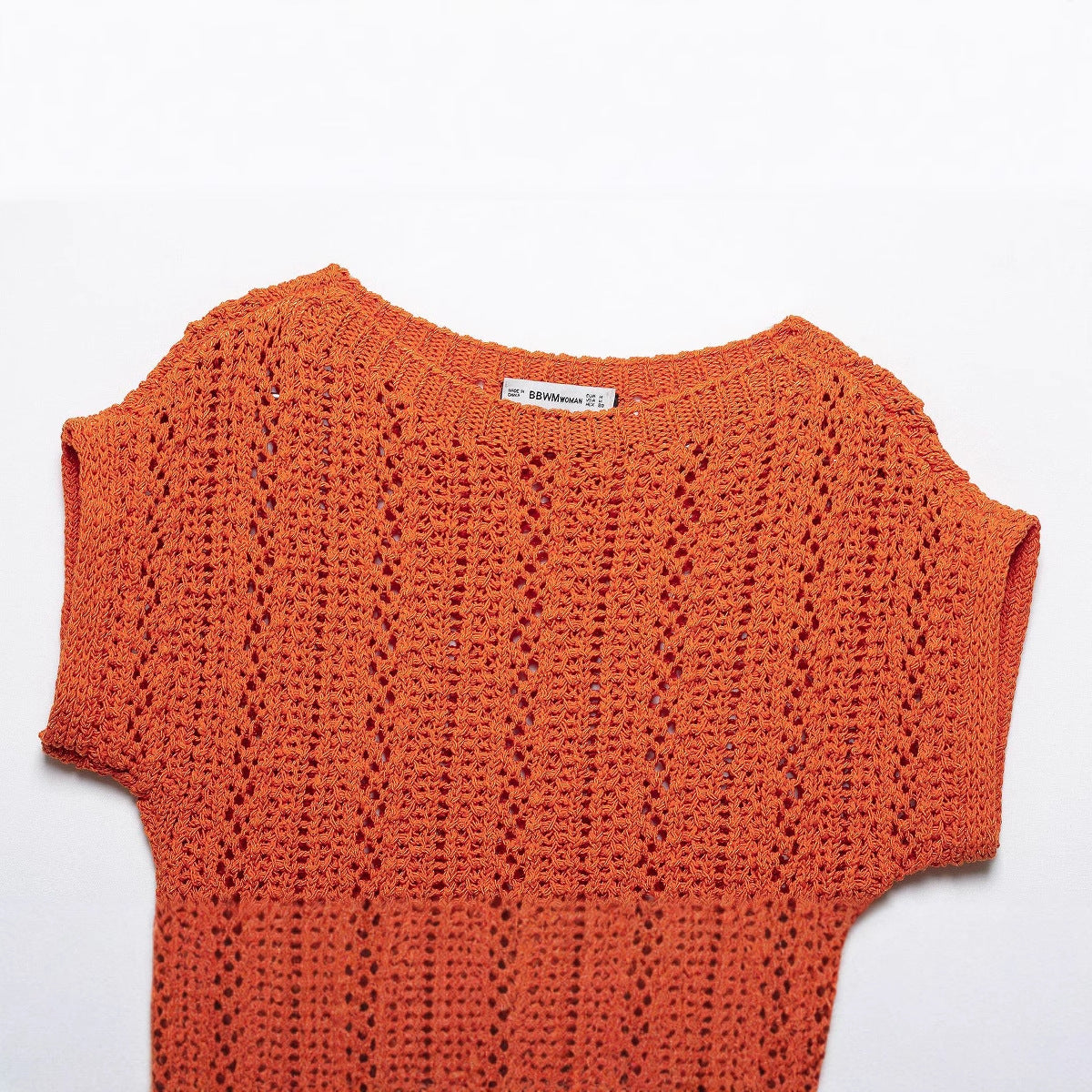 Kvinnors Avslappnad Tröja Andningsgarn Luftigt Material 3