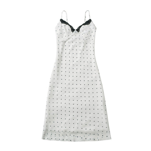 Kvinnors Spaghettiklänning Rüsch Detalj Andningsbart Material 1