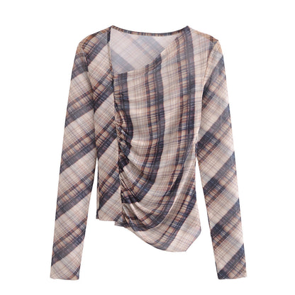 Variant image for Dam T-shirt Rynkad Street Mode Polyester Kjolset-1