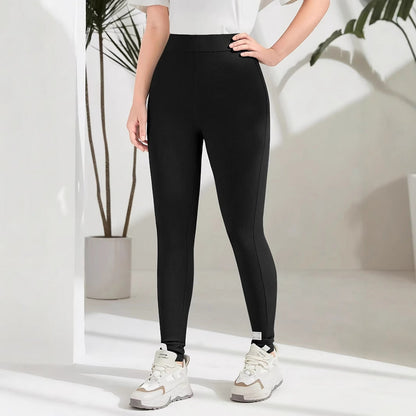 Kvinnor Sport Leggings Hög Midja Andningsbart Material 5