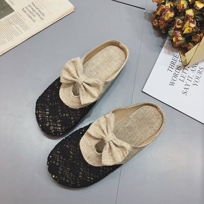 Variant image for Dam Tofflor Blommigt Virkningsmönster med Slingdetalj Textil och Syntet-4