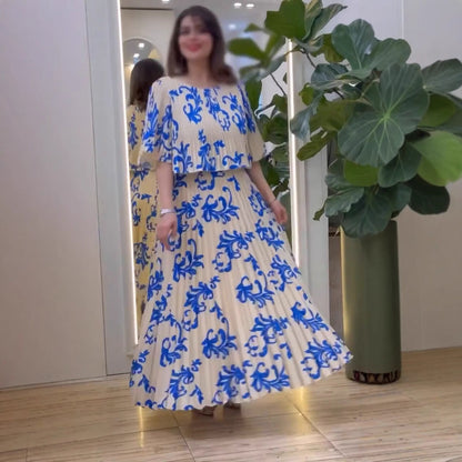 Variant image for Dam Tvådelad Sättning Kortärmad Topp Polyester Spandex-6