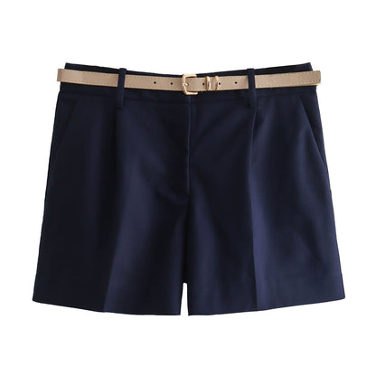 Variant image for Dam Shorts Hög Midja Lätt Polyester Casual-5