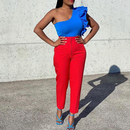 Variant image for Dam Byxor Med Resår I Midjan Vida Snygga Polyester-19