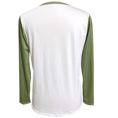 Dam Långärmad T-shirt Blommig Polyester Med Cirkulär Halsringning-6