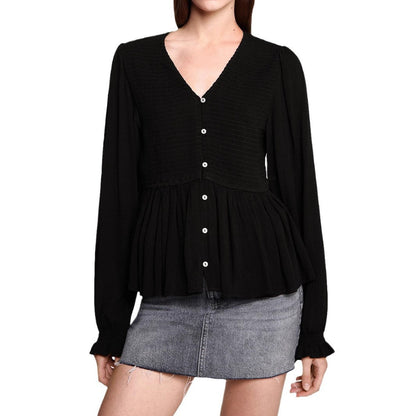 Variant image for Herrskjorta Monokrom Casual Bomull Långärmad Regular Fit-1