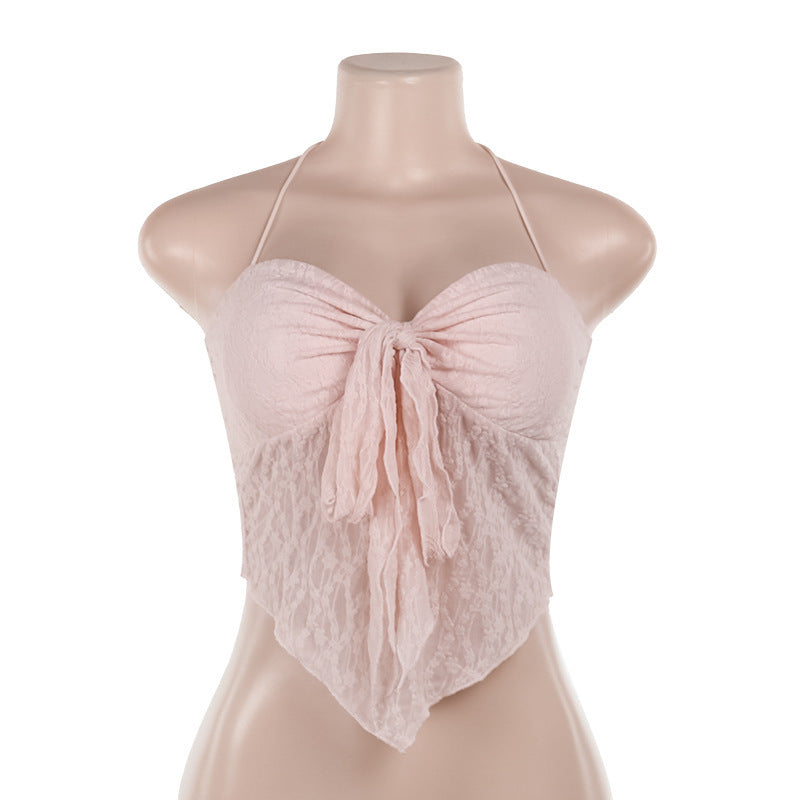 Elegant Silver Bustier Topp med Slingdesign i Mjuk Tyg – Perfekt för Sommarens Festligheter 1