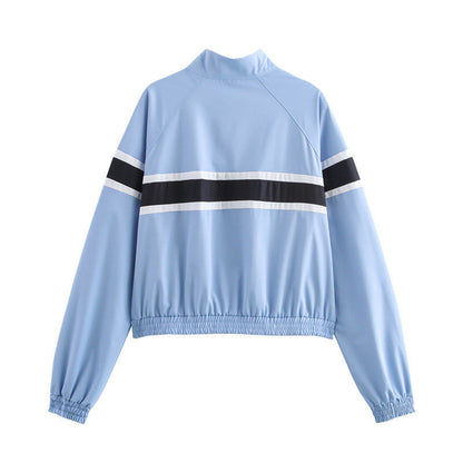 Dam Sportig Set Satin Jacka och Byxor-4