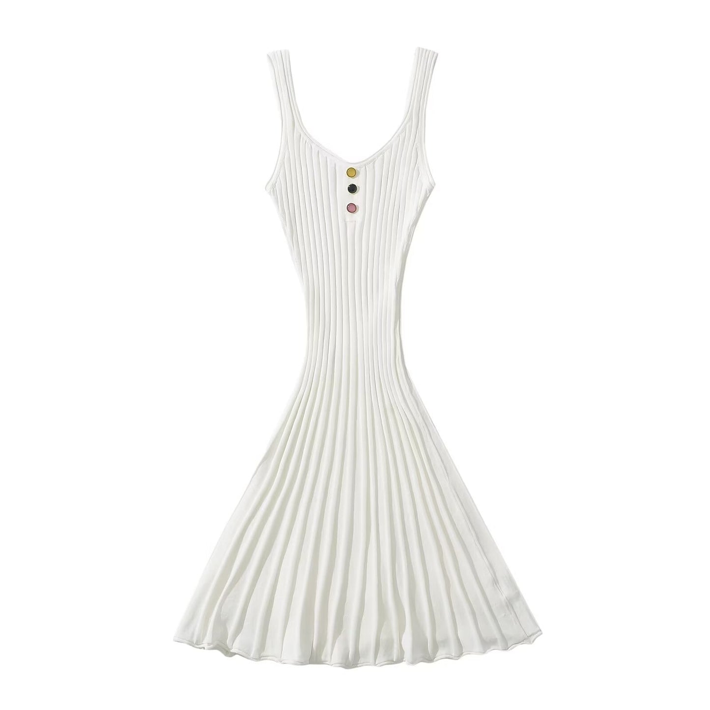 Variant image for Dam Klänning Monterad Hög Stretch Elegant Tygblandning-1