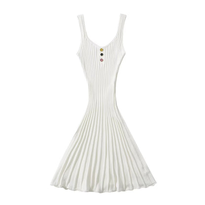 Variant image for Dam Klänning Monterad Hög Stretch Elegant Tygblandning-1